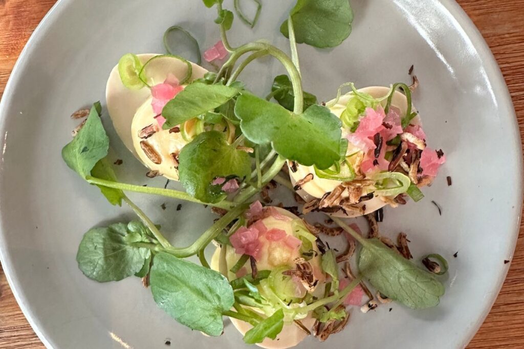 Deviled Eggs at Mary Celeste, Paris France