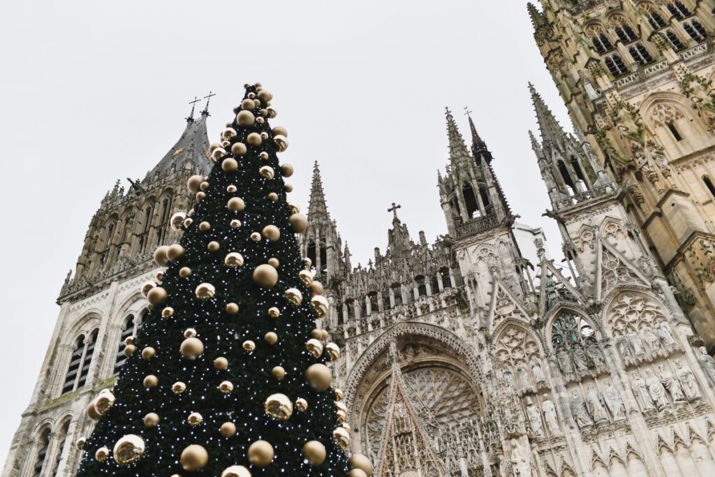 Rouen Cathedral at Christmas